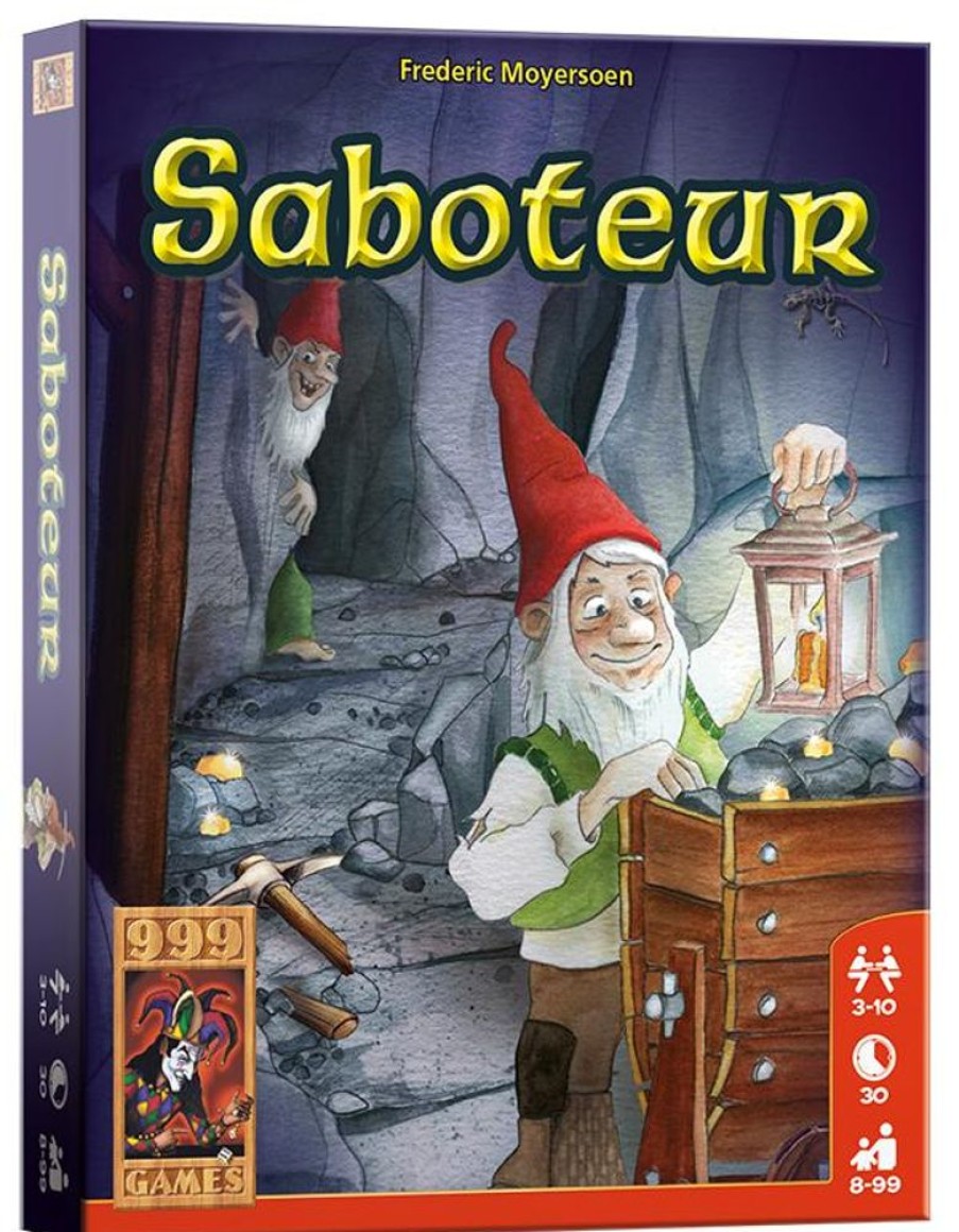 Bordspellen 999 Games | Saboteur - Basisspel ~ Geluksspeeltje